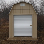 8x10 Barn 6' sides on slab franklin WI